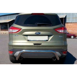 Задняя дуга AK007 (нерж сталь) Ford Kuga 2008-2013 гг. фото 1