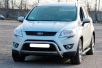 Ford Kuga 2008-2013 гг. Кенгурятник WT007 (нержавейка) фото 3