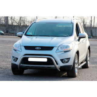 Кенгурятник WT007 (нержавейка) фото 3