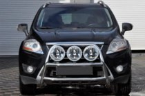 Ford Kuga 2008-2013 гг. Кенгурятник WT018 (нержавейка) фото 2