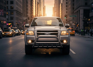 Ford Ranger 2007-2011 гг. Кенгурятник WT003 (нержавейка) фото 1