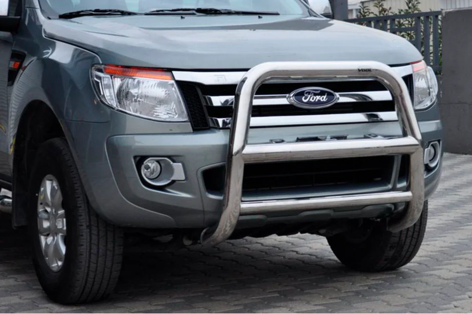 Ford Ranger 2011–2022 гг. Передняя защита WT018 (нержавейка) Image