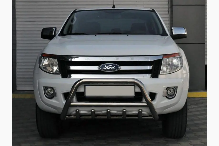 Ford Ranger 2011–2022 гг. Передняя защита WT003 (нержавейка)