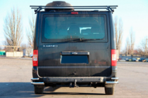 Ford Transit 2000–2014 гг. Задние уголки AK003-Double (нержавейка) фото 2