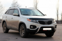 Kia Sorento II XM 2009-2014 гг. Кенгурятник WT007 (нержавейка) фото 3