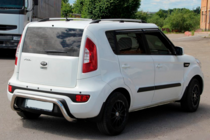 Kia Soul I 2008-2013 гг. Задняя дуга AK002 (нержавейка) фото 1
