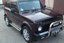 Lada Niva та Urban 1977- гг. Кенгурятник QT006 (нерж. сталь) фото 2