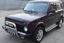 Lada Niva та Urban 1977- гг. Кенгурятник QT006 (нерж. сталь) фото 3