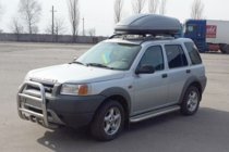 Land Rover Freelander I 1997-2006 гг. Кенгурятник QT007 (нержавейка) фото 4