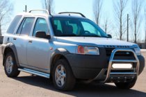 Land Rover Freelander I 1997-2006 гг. Кенгурятник QT007 (нержавейка) фото 3
