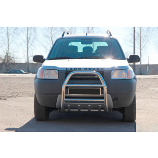 Кенгурятник QT007 (нержавейка) фото 1