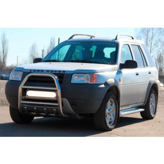Кенгурятник QT007 (нержавейка) Land Rover Freelander I 1997-2006 гг. фото 2