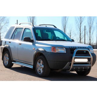 Кенгурятник QT007 (нержавейка) Land Rover Freelander I 1997-2006 гг. фото 3