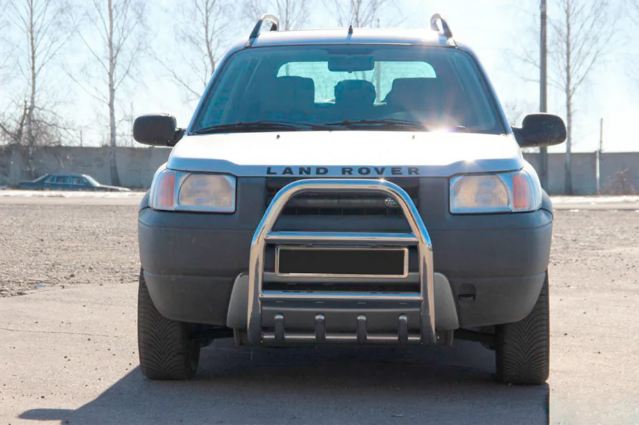 Land Rover Freelander I 1997-2006 гг. Кенгурятник QT007 (нержавейка)