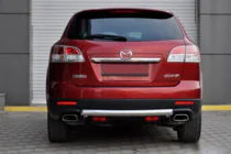 Mazda CX-9 2007-2016 гг. Задняя дуга AK002 (нерж. сталь) фото 1