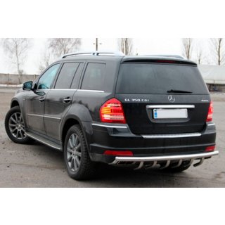 Задняя дуга AK-Style (нержавейка) фото 3