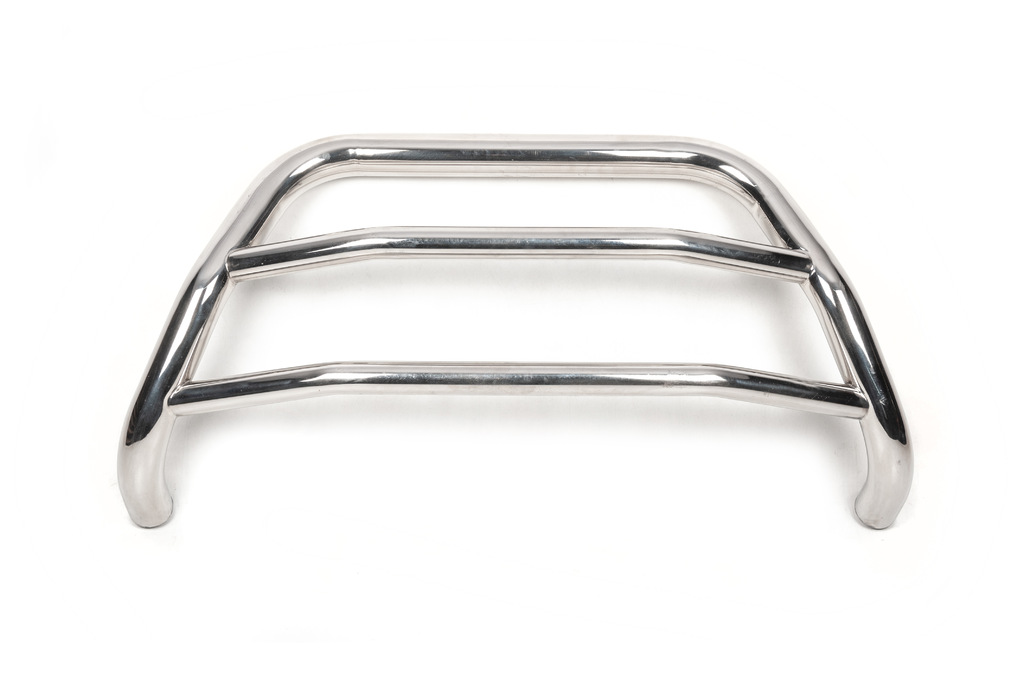 Кенгурятник WT022 (нерж) для Volkswagen LT 1995-2006 рр - фото 3