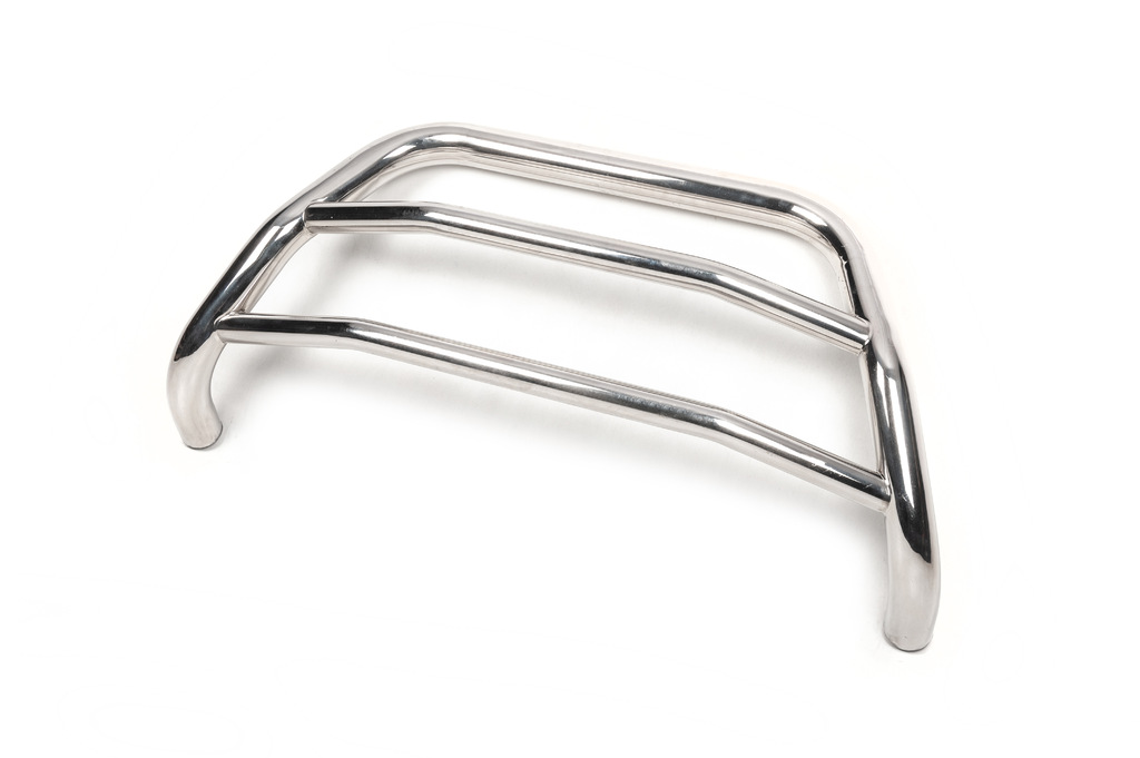 Кенгурятник WT022 (нерж) для Volkswagen LT 1995-2006 рр - фото 2