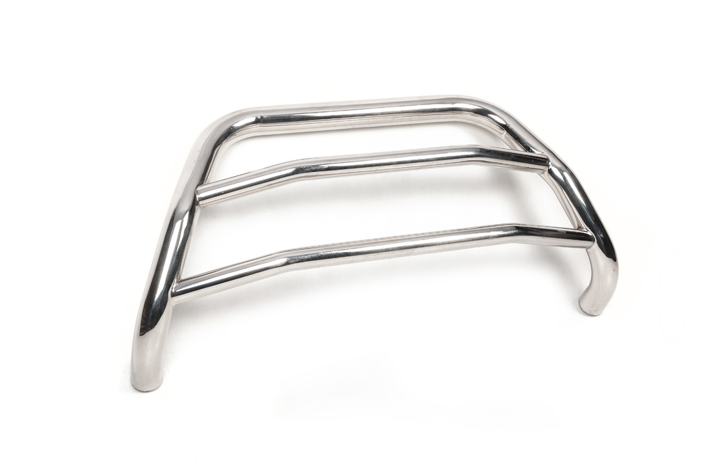 Кенгурятник WT022 (нерж) для Volkswagen LT 1995-2006 рр - фото 4