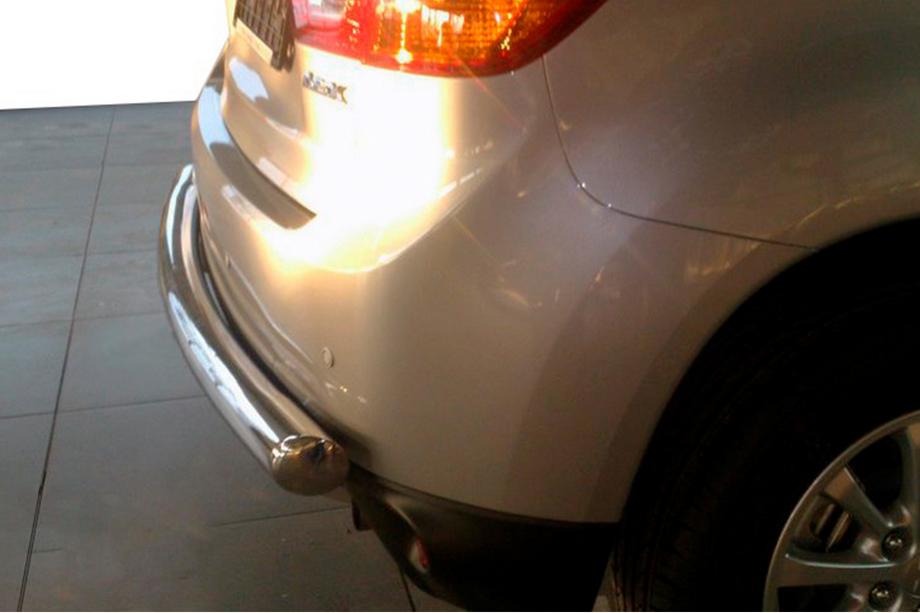 Mitsubishi ASX 2010-2023 гг. Задняя дуга AK002 (нерж. сталь) Image