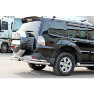 Задняя дуга AK003 Двойная (нерж. сталь) фото 3