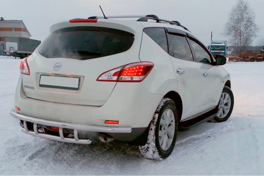 Nissan Murano 2008-2014 гг. Задняя дуга AK Нержавейка Image