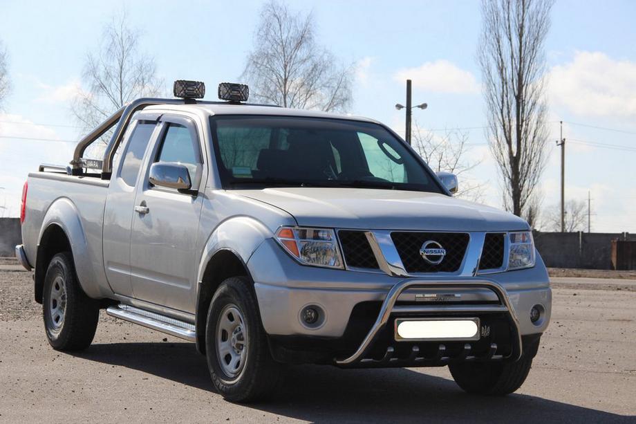 Nissan Pathfinder R51 2005-2014 гг. Кенгурятник WT003 (нержавейка) Фото 3