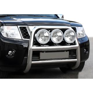 Защита переднего бампера WT018 (нержавейка)