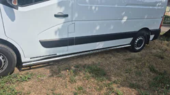 Renault Master 2011-2023 гг. Боковые трубы BB002 (2 шт., нержавейка) фото 10