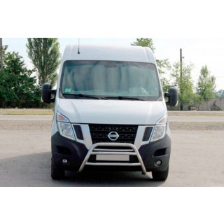 Кенгурятник WT018 (нержавейка) Nissan NV400 2010-2024 гг. фото 2