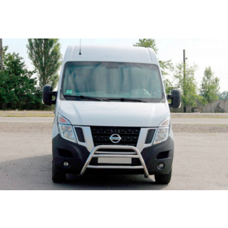 Защита переднего бампера WT022 (нержавейка) фото 3