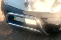 Renault Kangoo 2008–2020 гг. Передний Защитный Дуга WT002 (Нержавейка) фото 3
