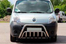 Renault Kangoo 2008–2020 гг. Передний Защитный Дуга WT002 (Нержавейка) фото 1