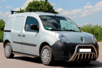 Renault Kangoo 2008–2020 гг. Передний Защитный Дуга WT002 (Нержавейка) фото 4