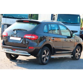 Задняя дуга AK002 (нержавейка) Renault Koleos 2008-2016 гг. фото 3