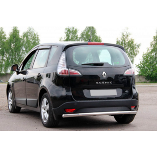 Задняя дуга AK002 (нержавейка) фото 1