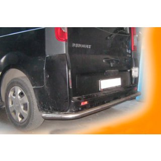 Задняя Защита AK005 (Нержавейка) Opel Vivaro 2001–2015 гг. фото 2