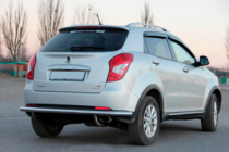 SsangYong Korando 2010-2019 гг. Задняя дуга AK005 (нержавейка) фото 1