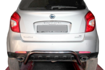 SsangYong Korando 2010-2019 гг. Задняя дуга AK007 (нерж сталь) фото 1