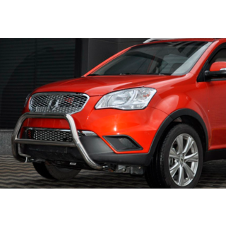 Кенгурятник WT005 (нержавейка) фото 4