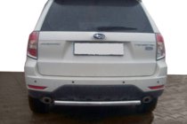 Subaru Forester 2008-2013 гг. Задняя дуга AK002 (нержавейка) фото 3