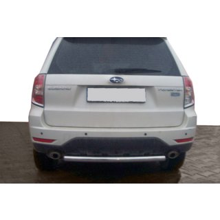Задняя дуга AK002 (нержавейка) Subaru Forester 2008-2013 гг. фото 3