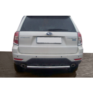 Задняя дуга AK002 (нержавейка) Subaru Forester 2008-2013 гг. фото 3