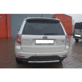 Задняя дуга AK002 (нержавейка) Subaru Forester 2008-2013 гг. фото 1