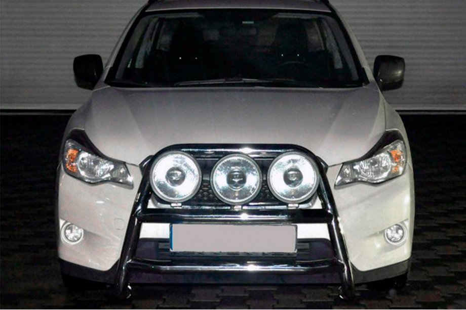 Subaru XV 2011-2017 гг. Кенгурятник WT018 (нержавейка) Image