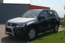 Suzuki Grand Vitara 2005-2017 гг. Кенгурятник QT006 (нерж. сталь) фото 2