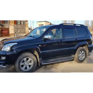 Защита бокового порога BB004 (2 шт., нержавейка) фото 2