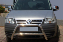 Volkswagen Caddy 2004-2010 гг. Кенгурятник WT005 (Нержавейка) фото 1