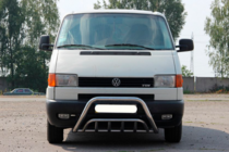 Volkswagen T4 Transporter 1990-2003 гг. Кенгурятник WT002 60мм (нержавейка) фото 2