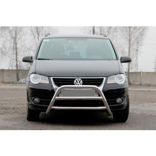 Передняя защита WT022 Нержавейка фото 3